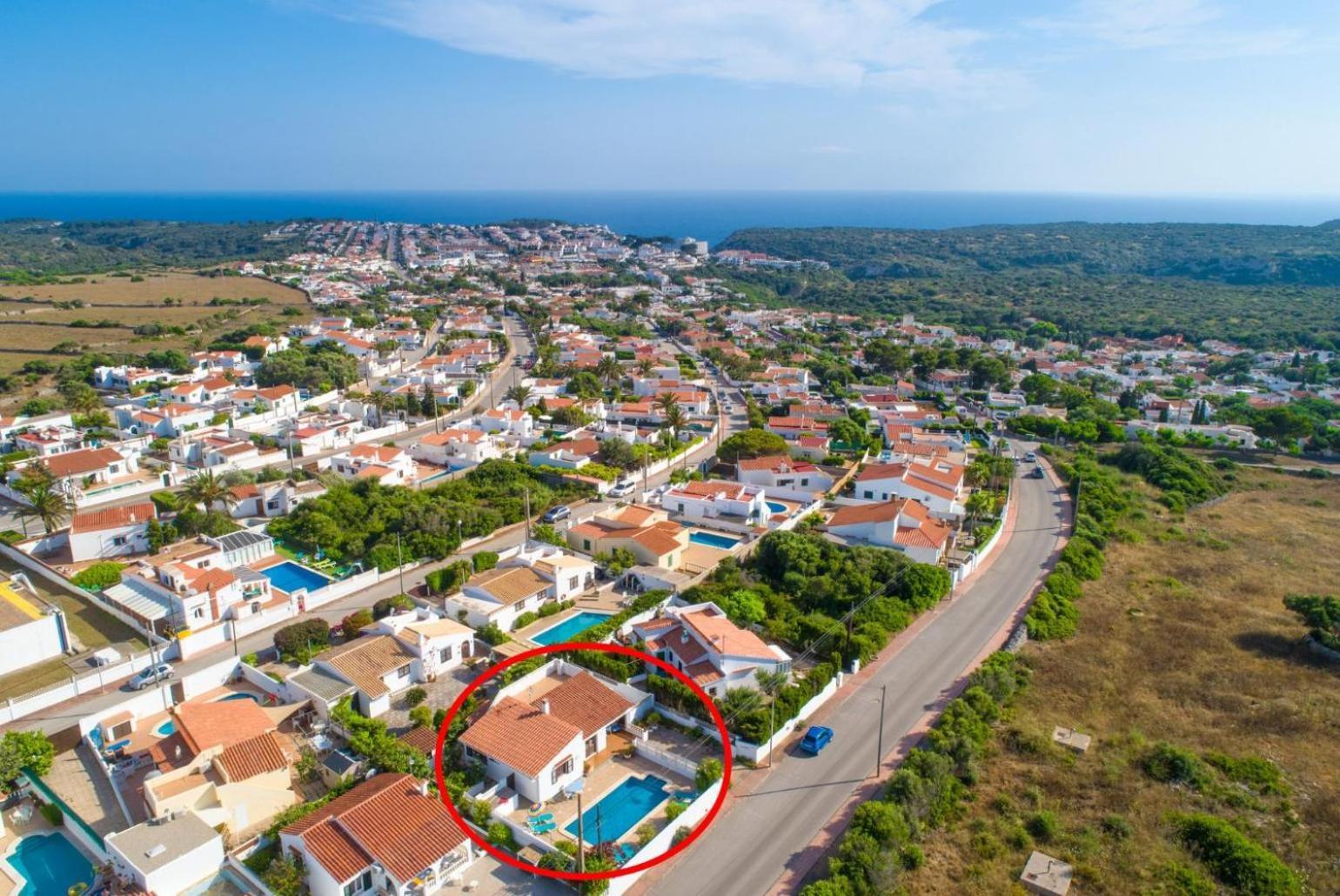 Villa Ca Nostra Cala En Porter  المظهر الخارجي الصورة